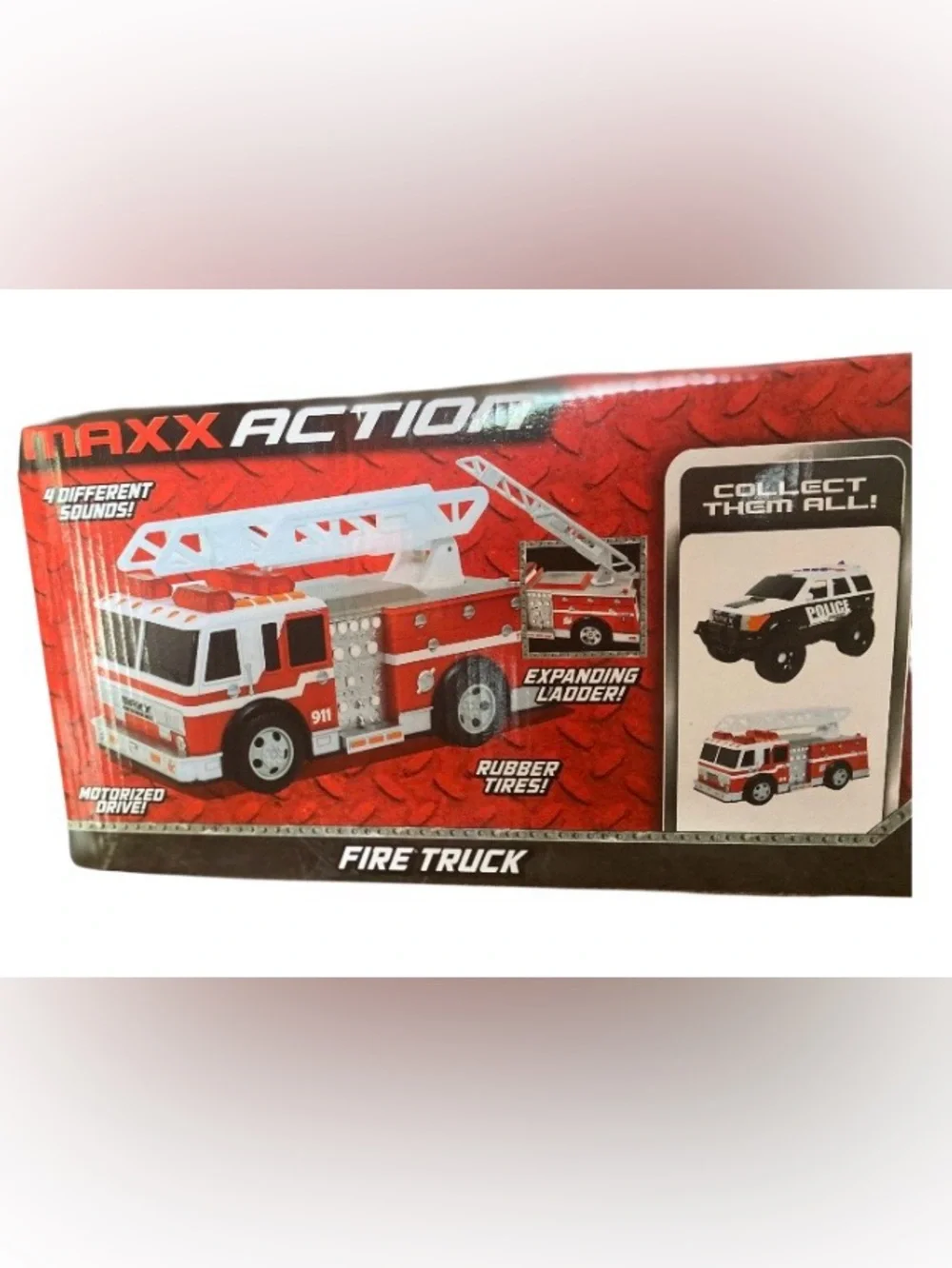 Maxx Action 12” Action Fire Truck New in Packaging